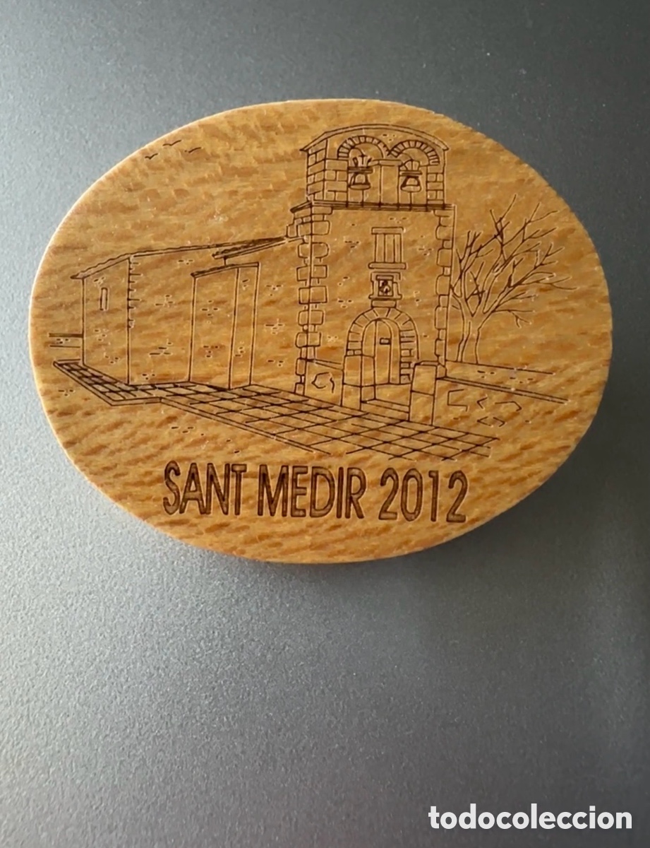 Collection pins: PIN GRANDE MADERA DE AGUJA SANT MEDIR 2012