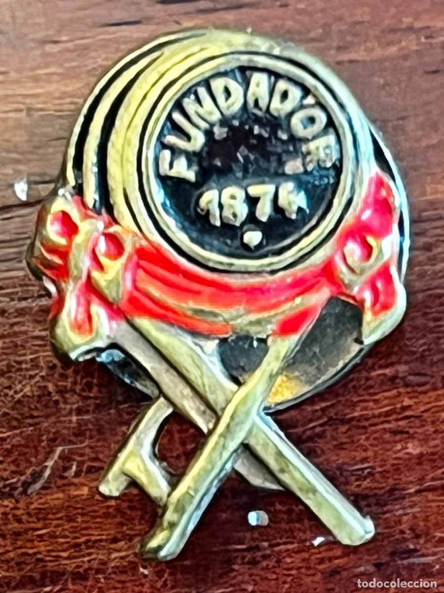 Sammlung von Pins: ANTIGUA INSIGNIA, PIN PARA OJAL DE FUNDADOR 1874