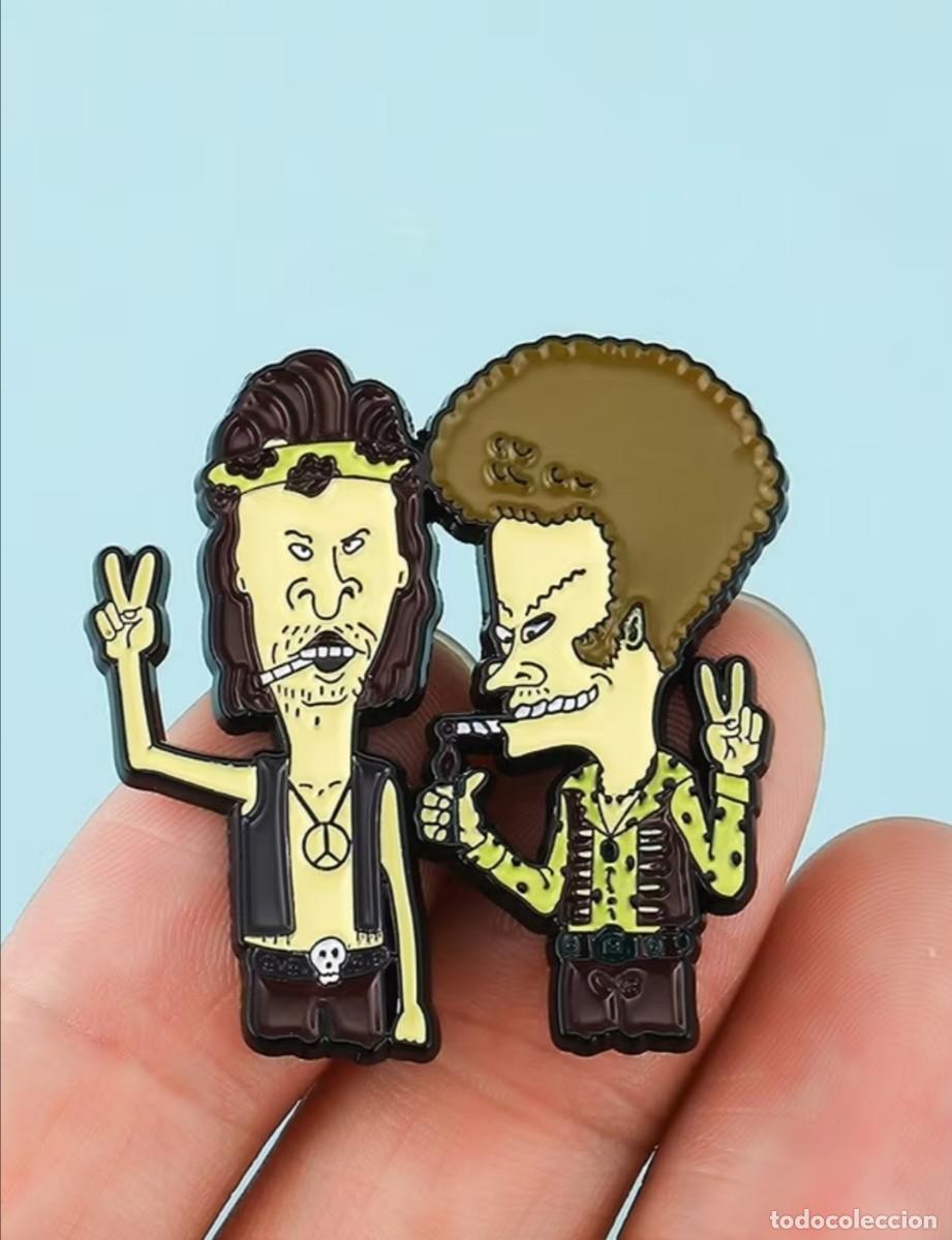 Pins de colecci&oacute;n: PIN 000 BEAVIS AND BUTTHEAD MUY RAROS PINS INSIGNIAS ROCK ALTA CALIDAD MTV NETWORKS