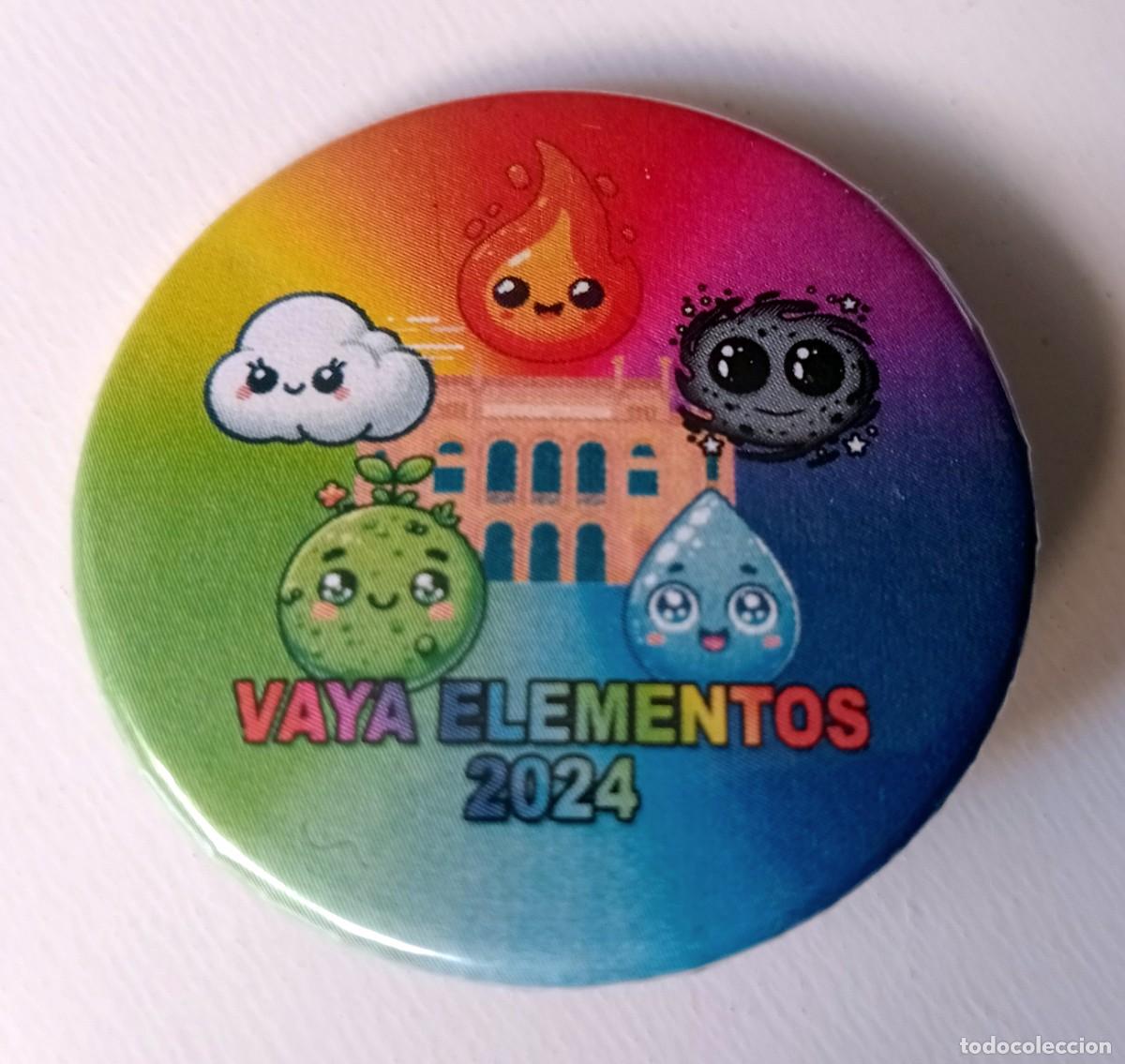 Pins de colecci&oacute;n: CARNAVAL DE C&Aacute;DIZ 2024: CHAPA CUARTETO INFANTIL VAYA ELEMENTOS