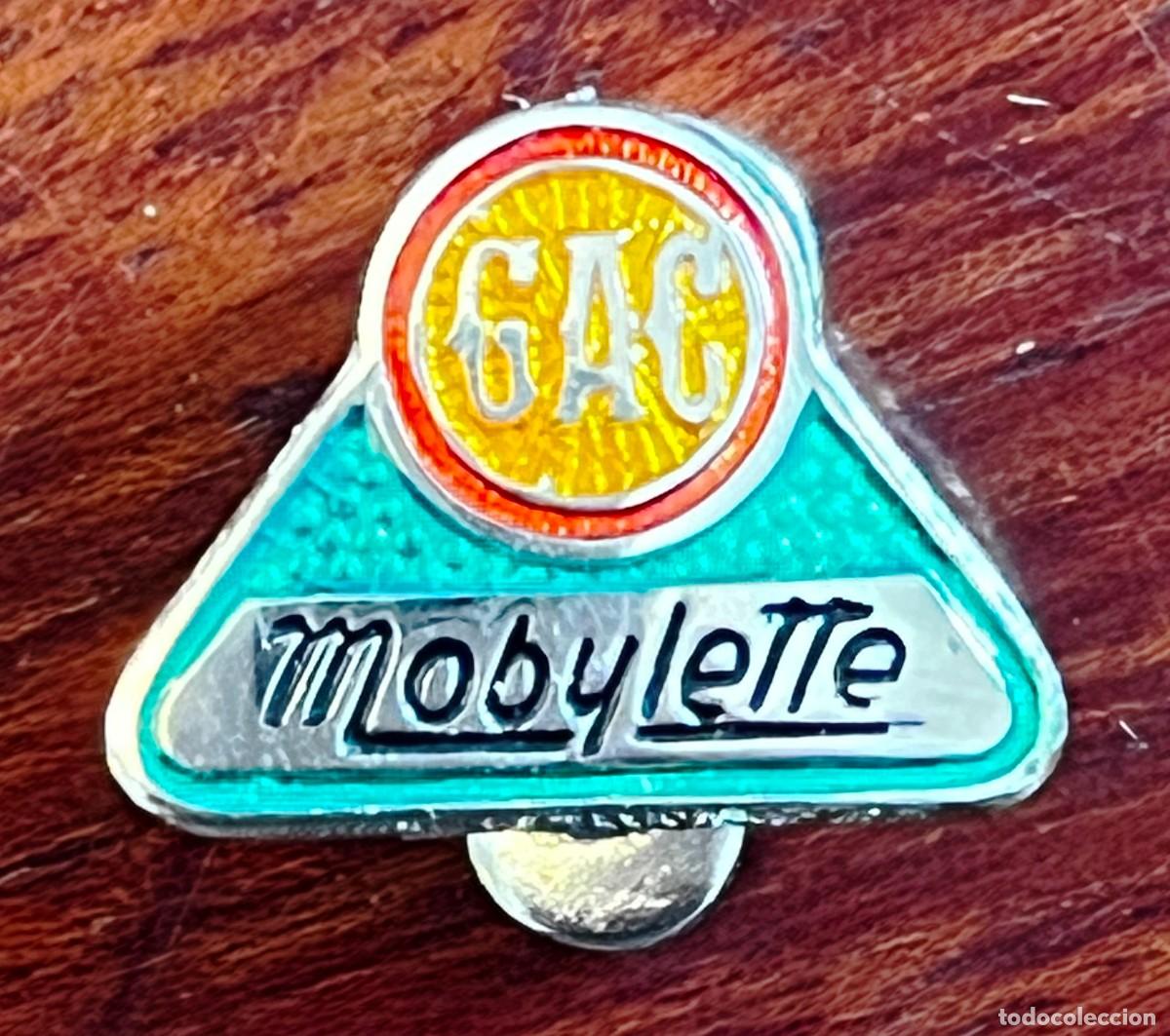 Pins de colecci&oacute;n: ANTIGUA INSIGNIA, PIN DE SOLAPA, DE GAC MOBYLETTE
