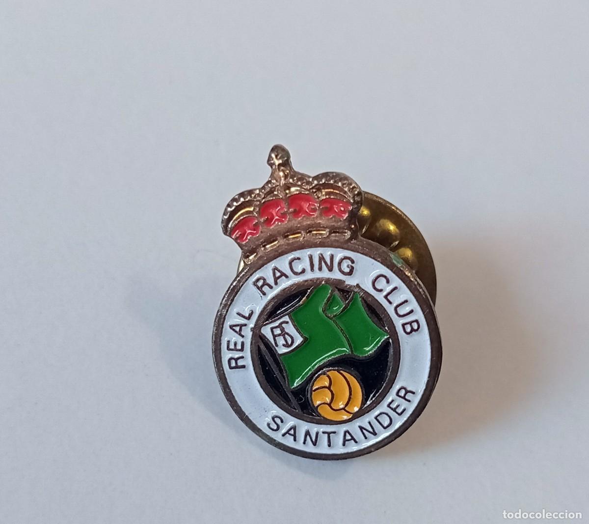 Pins de colecci&oacute;n: PIN FUTBOL ESCUDO RACING DE SANTANDER