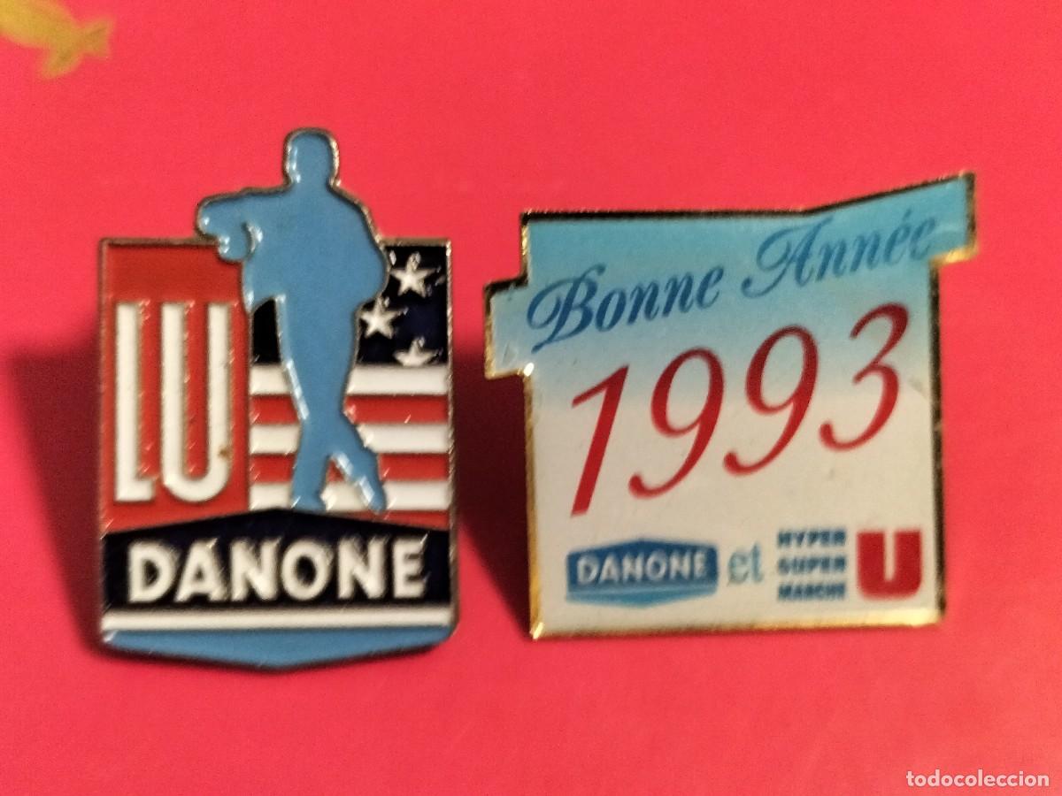 Pins de colecci&oacute;n: Pin vintage publicitarios DANONE