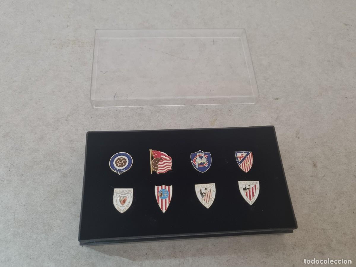 Pins de colecci&oacute;n: Caja de 8 pines del Athletic