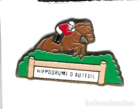 Pins de colecci&oacute;n: Pin Hip&oacute;dromo D'Auteuil. ref. 132-530