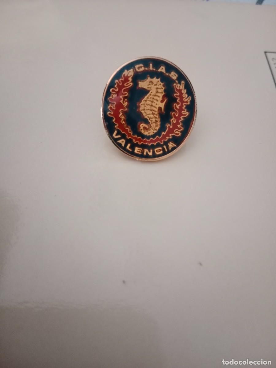 Pins de colecci&oacute;n: RARO PIN DEL CIAS VALENCIA - CENTRO DE INVESTIGACIONES Y ACTIVIDADES SUBACUATICAS