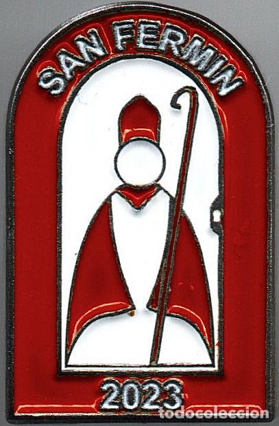 Pins de colecci&oacute;n: PINS PROMOCION TURISMO NAVARRA PAMPLONA-IRU&Ntilde;A SAN FERMIN 2023