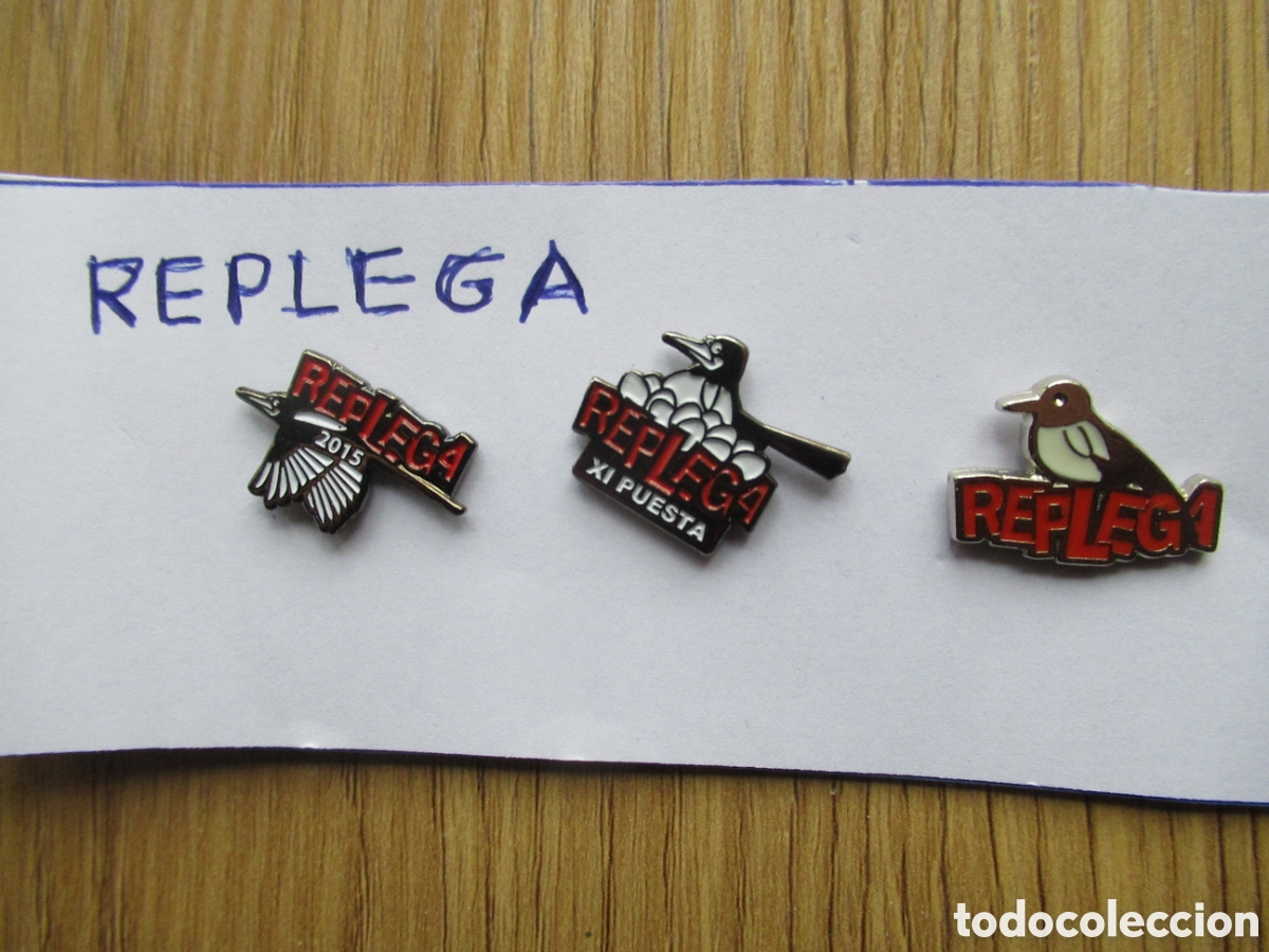 Pins de colecci&oacute;n: Pins del encuentro Replega