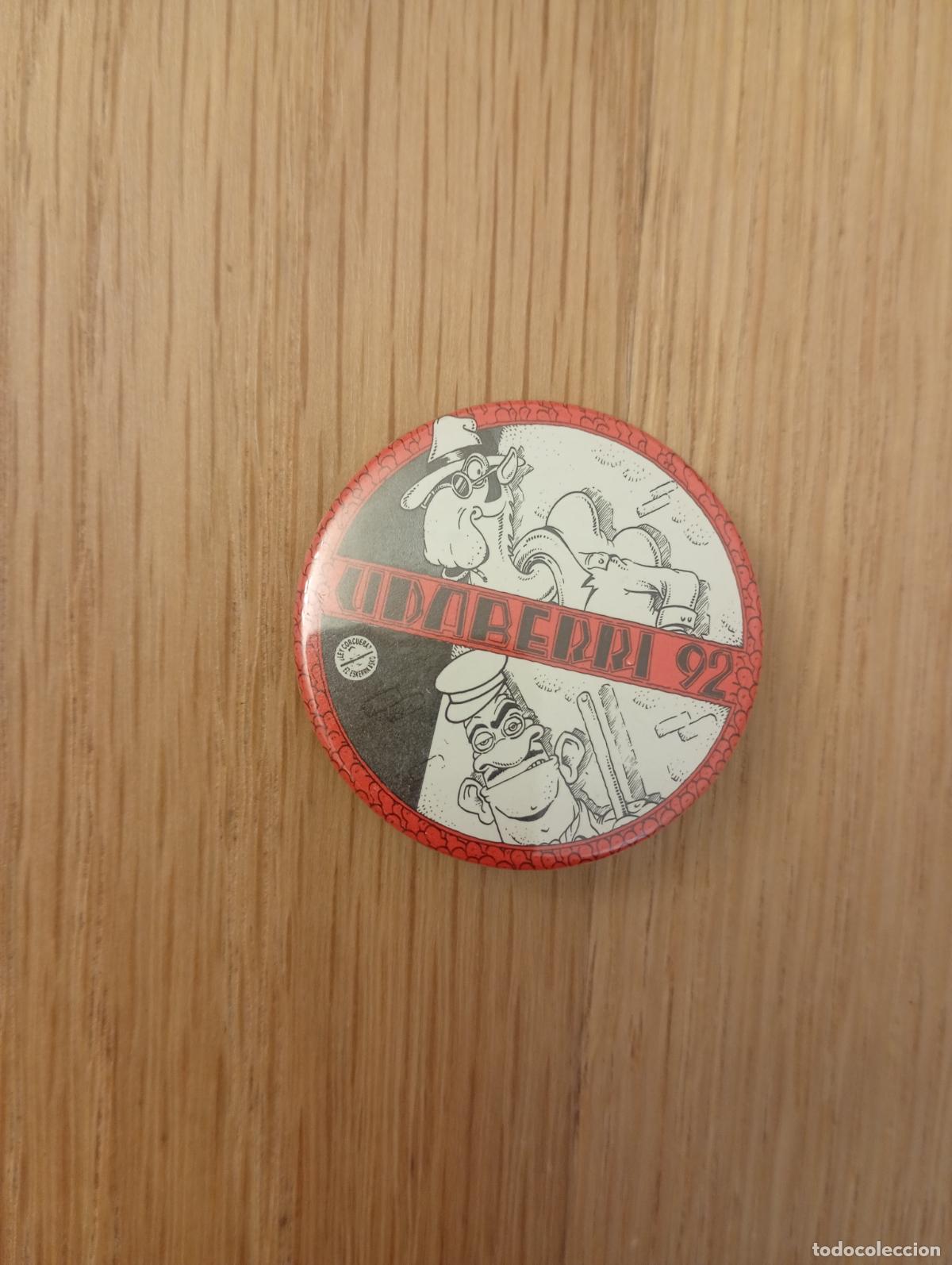 Pins de cole&ccedil;&atilde;o: Chapa de imperdible pol&iacute;tica. Izquierda abertzale. Tama&ntilde;o mediano. (Pin pol&iacute;tico)