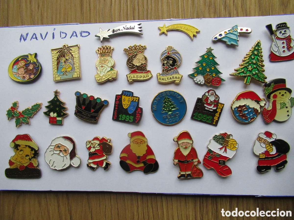 Pins de colecci&oacute;n: Pins de temas de Navidad