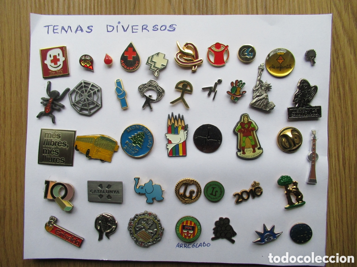 Pins de colecci&oacute;n: Lote de pins Temas diversos