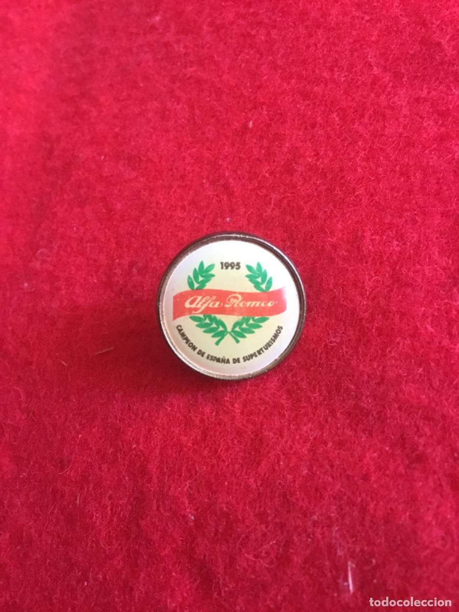 Pins de colecci&oacute;n: Pin alfa romeo 1995 Campe&oacute;n de Espa&ntilde;a de Super turismos