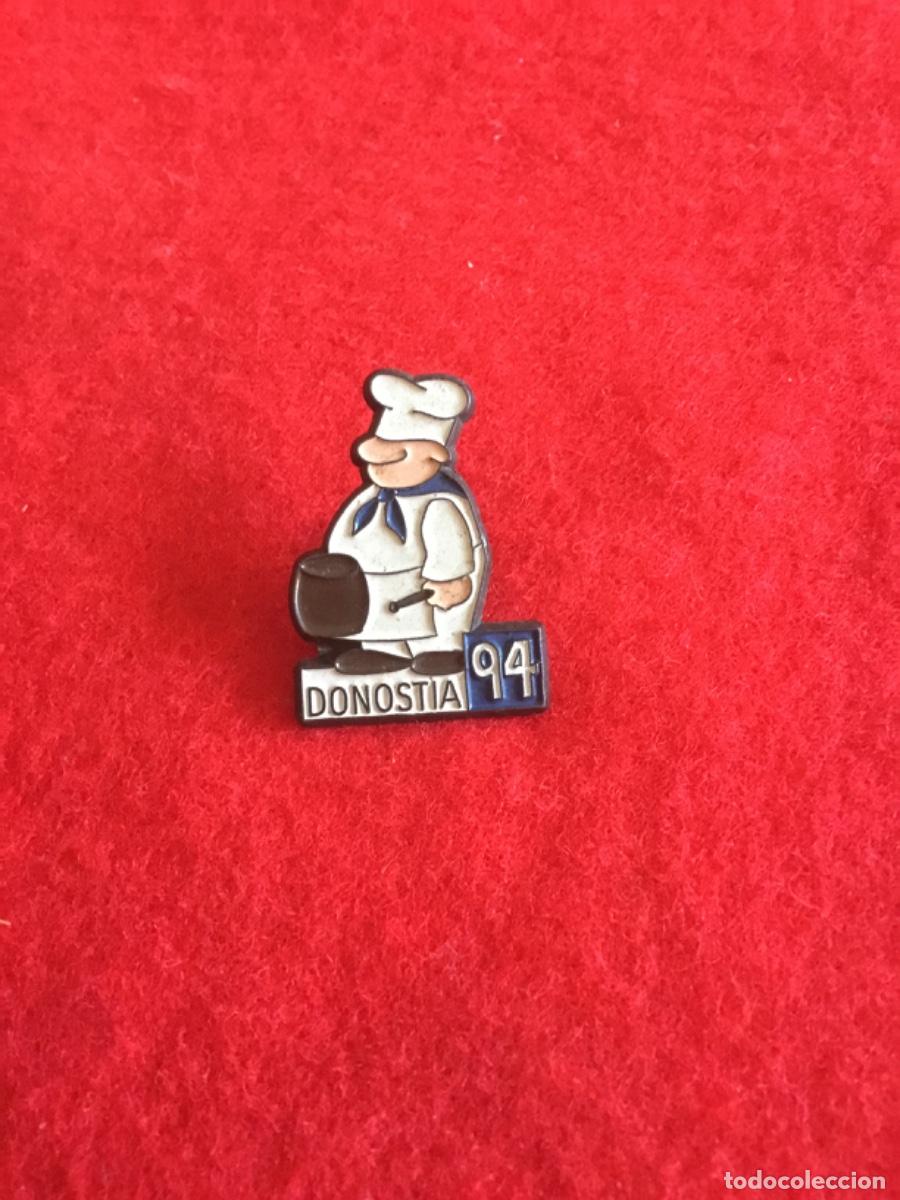 Pins de colecci&oacute;n: PIN COCINERO DONOSTIA 94