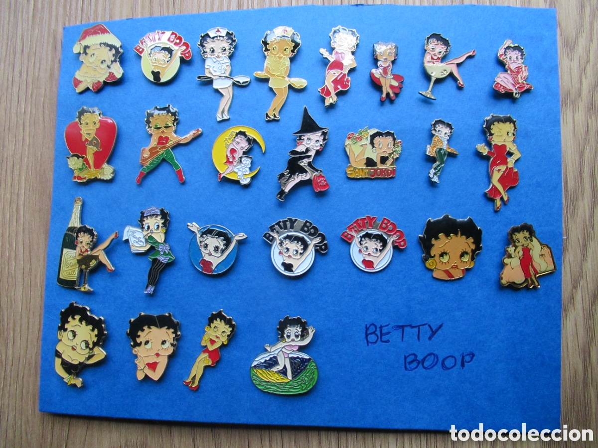Pins de colecci&oacute;n: Lote pins de Betty Boop
