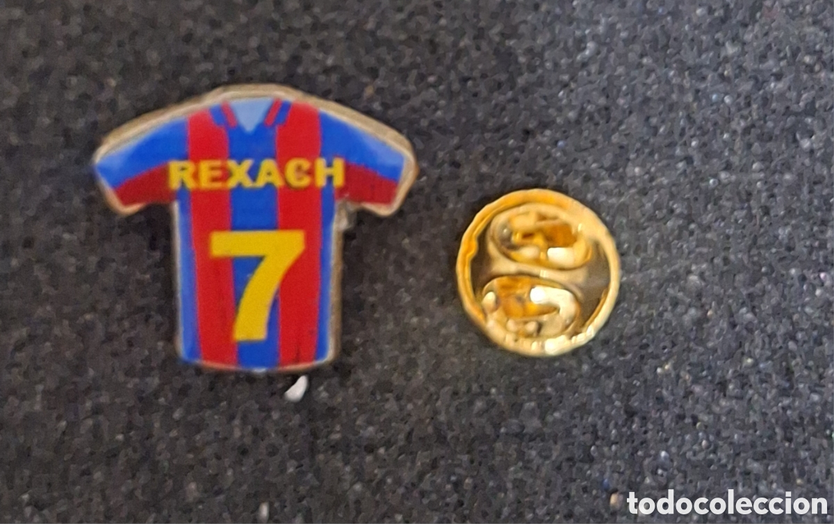 Pins de colecci&oacute;n: PIN CAMISETA FC BARCELONA REXACH
