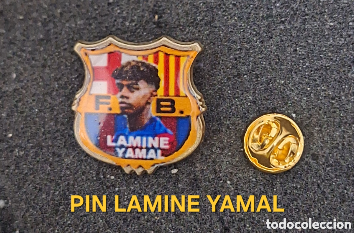 Pins de colecci&oacute;n: PIN PINS LAMINE YAMAL FC BARCELONA