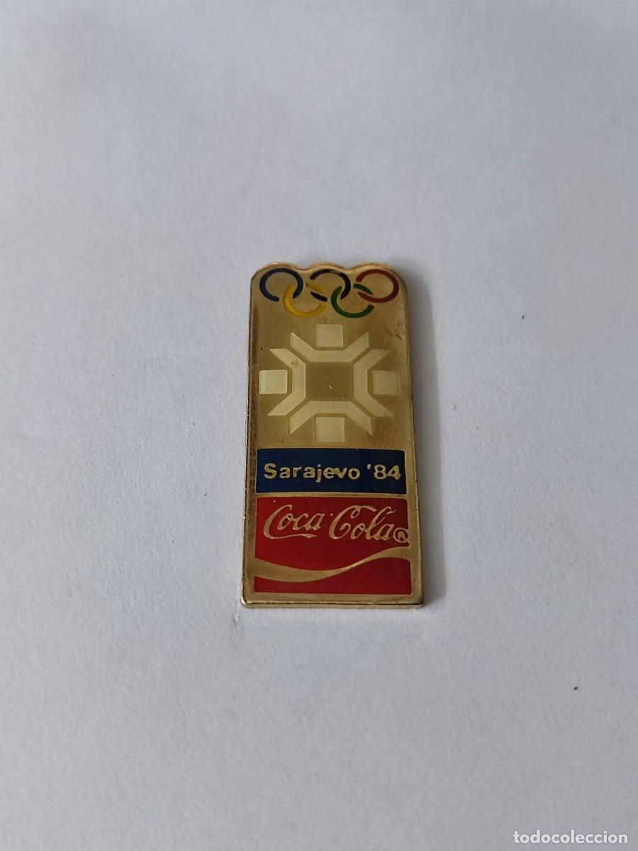 Pins de colecci&oacute;n: PIN COCA COLA JUEGO OLIMPICOS SARAJEVO- 84
