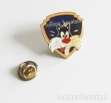Pins de colecci&oacute;n: PIN DEL GATO SILVESTRE - PERSONAJE DE DIBUJOS ANIMADOS - HUMOR
