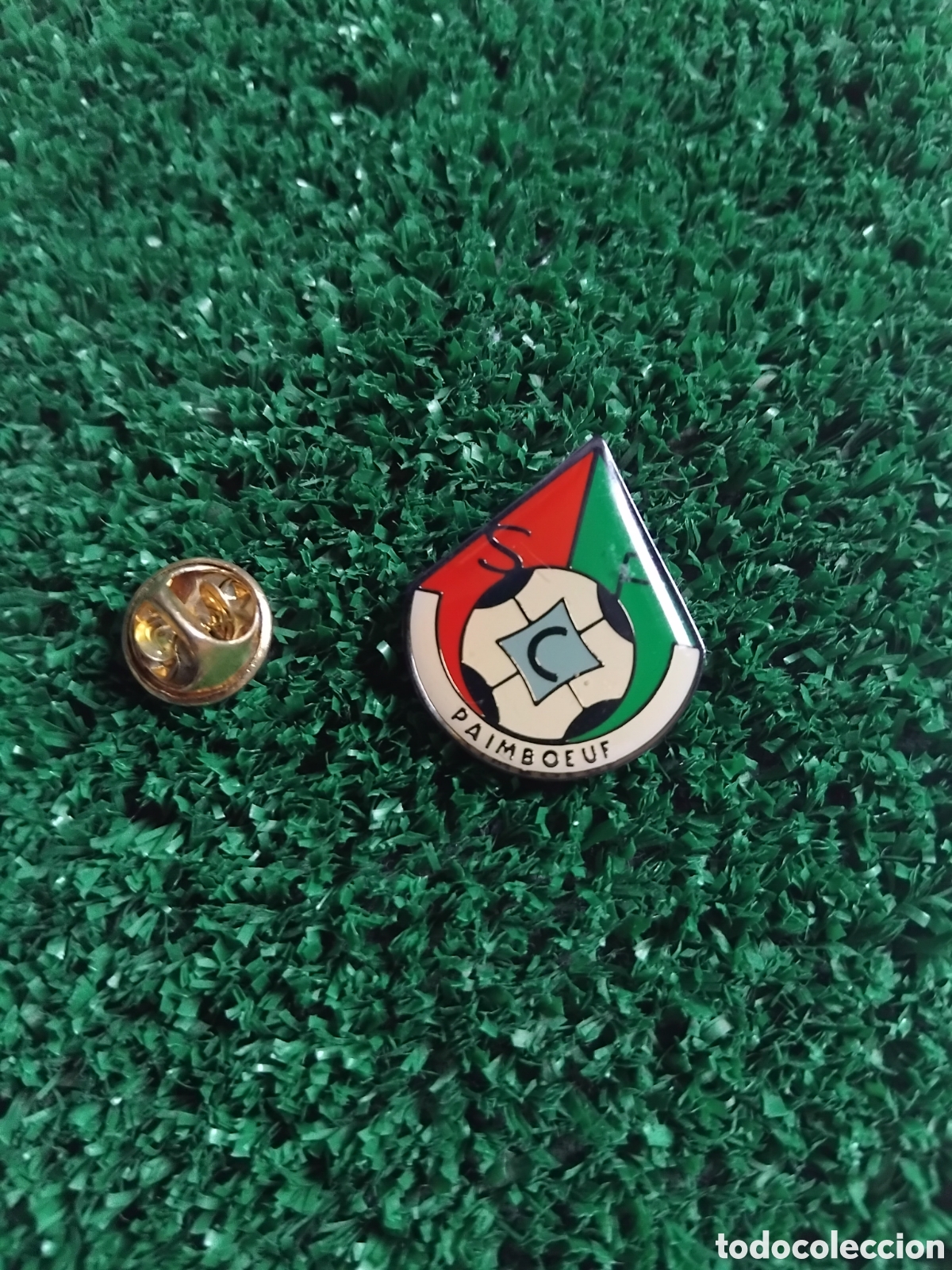 Pins de colecci&oacute;n: pin del Sporting Club de Paimb&oelig;uf (Loire-Atlantique).