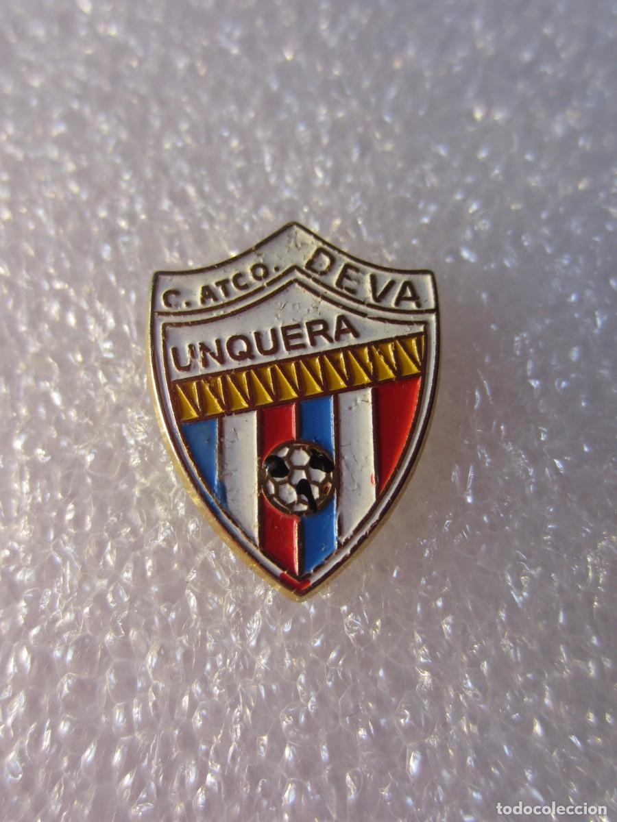 Pins de colecci&oacute;n: Pin Deportes Futbol Club Atl&eacute;tico Deva (Unquera, Cantabria)