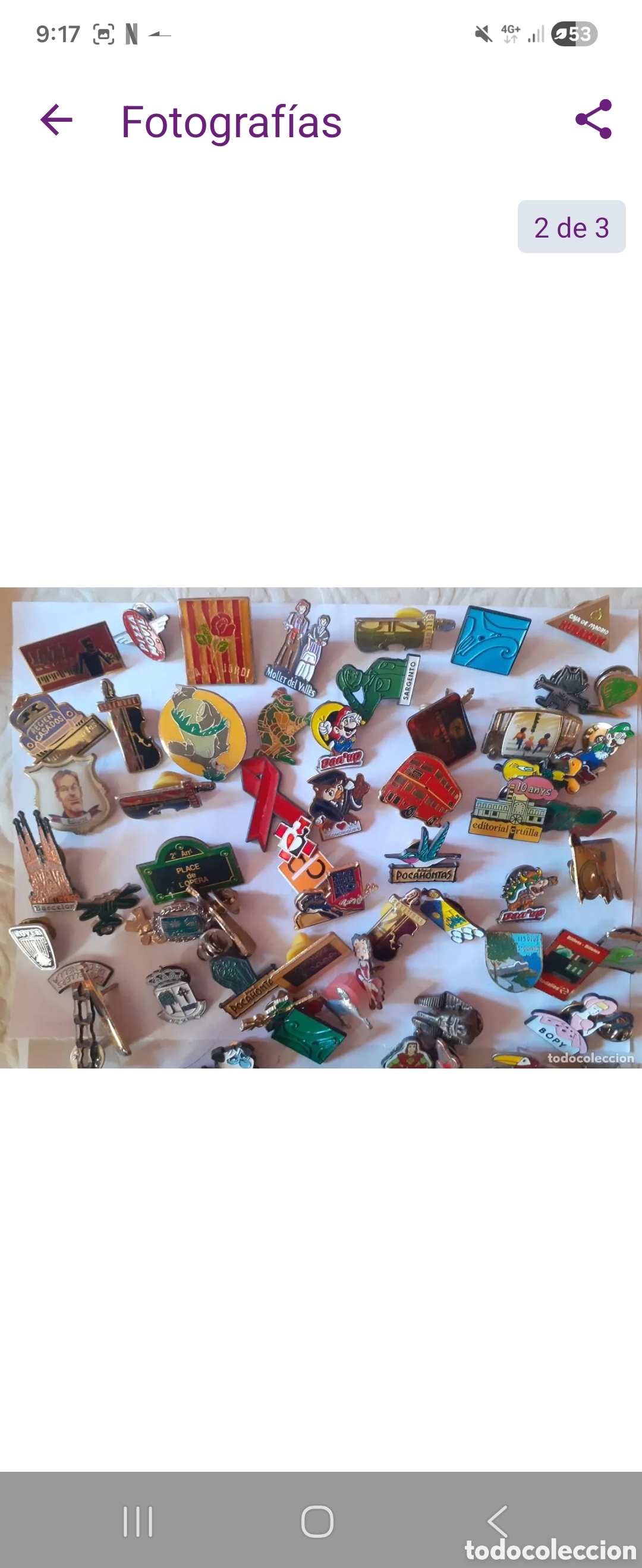 Pins de colecci&oacute;n: Lote de 106 pins Variados - Foto 2