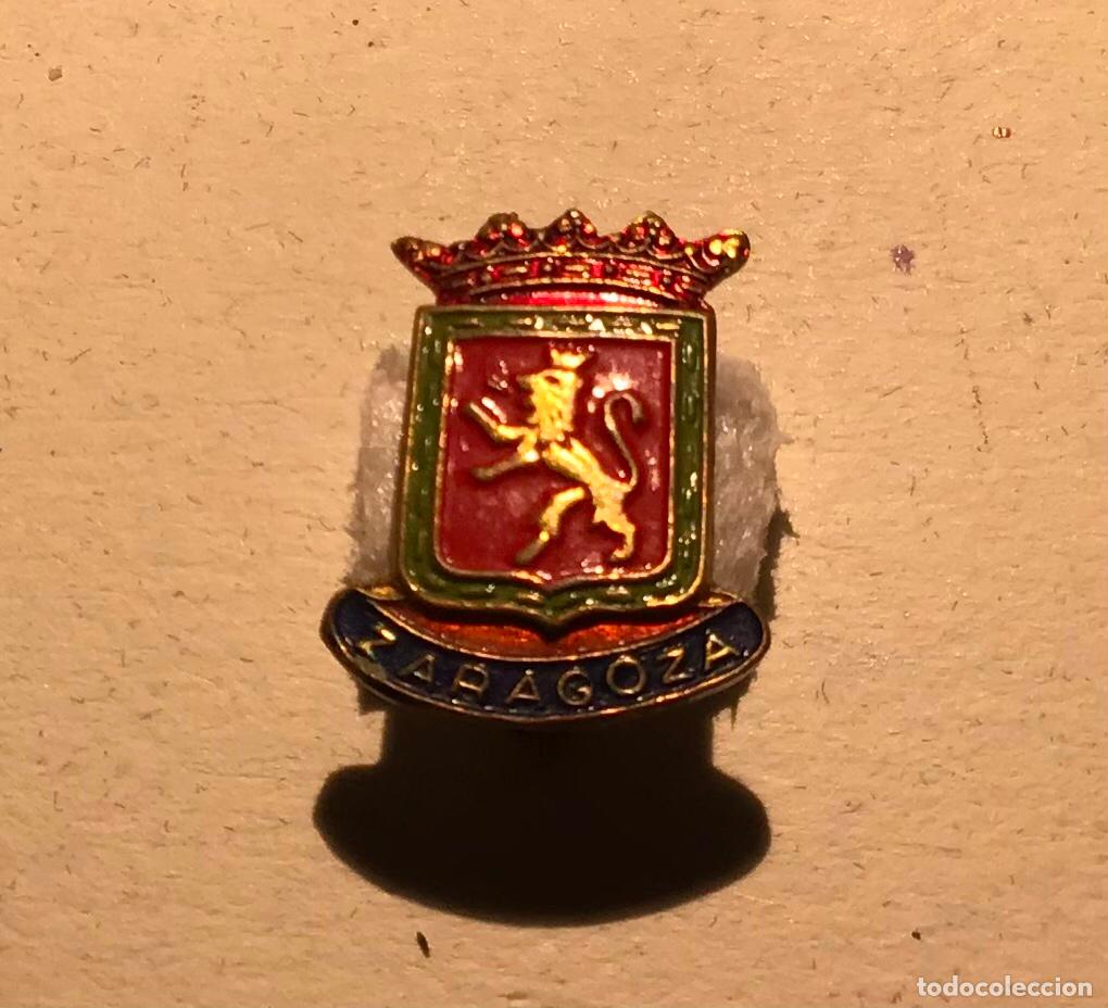 Pins de colecci&oacute;n: ZARAGOZA, PIN- IMPERDIBLE A&Ntilde;OS 60/70