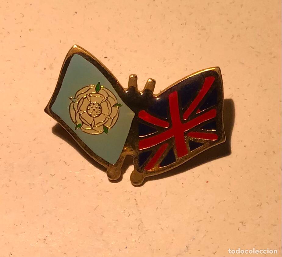 Pins de colecci&oacute;n: REINO UNIDO Y YORKSHIRE, PIN-IMPERDIBLE