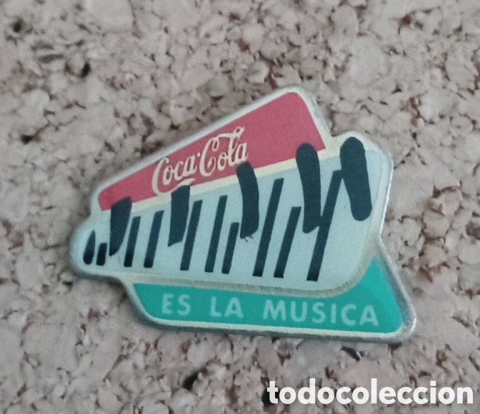 Pins de colecci&oacute;n: PIN COCA COLA - ES LA M&Uacute;SICA