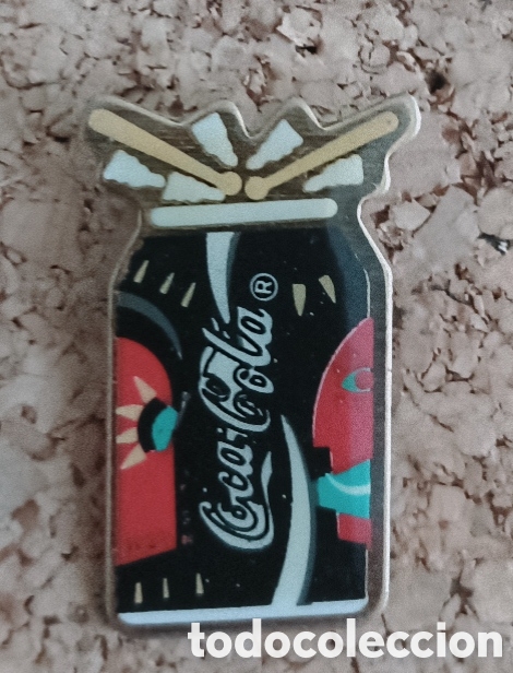 Pins de colecci&oacute;n: PIN COCA COLA - ES LA M&Uacute;SICA