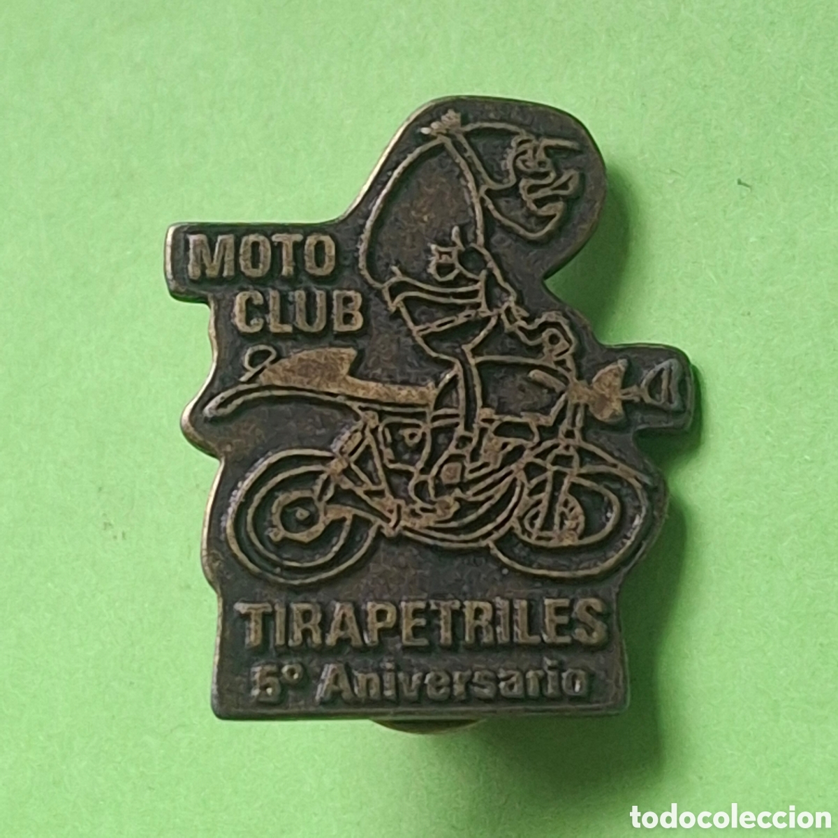 Pins de cole&ccedil;&atilde;o: PIN - MOTO CLUB TIRAPETRILES 5&ordm; ANIVERSARIO - TIRA PETRILES - MC GALICIA - MOTOR MOTOCICLISMO MOTERO
