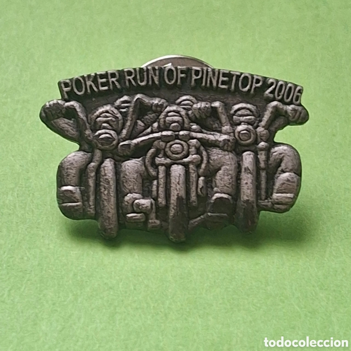 Pins de colecci&oacute;n: PIN - POKER RUN PINETOP 2006 - TEMATICA MOTOR MOTOCICLISMO MOTORCYCLE USA HARLEY INDIAN ARIZONA