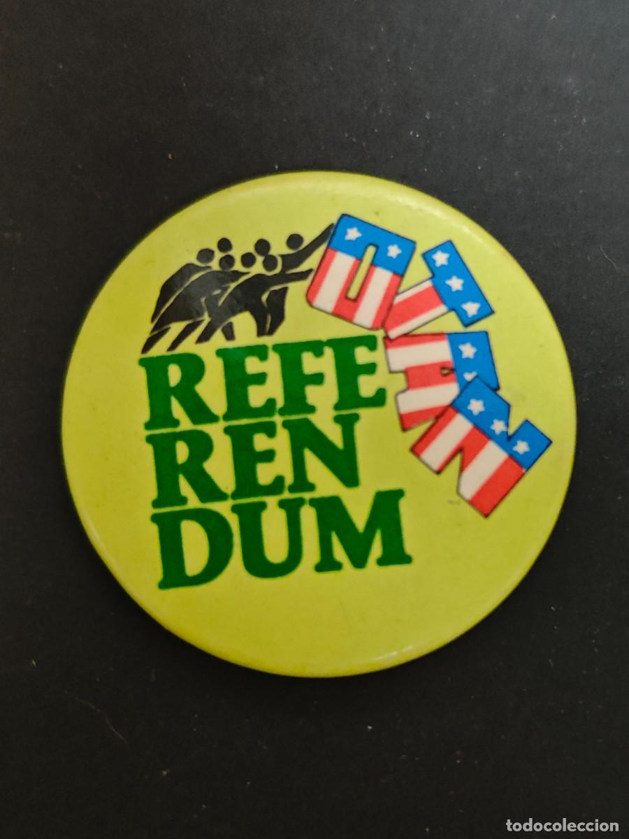 Pins de colecci&oacute;n: PIN CHAPA REFER&Eacute;NDUM OTAN