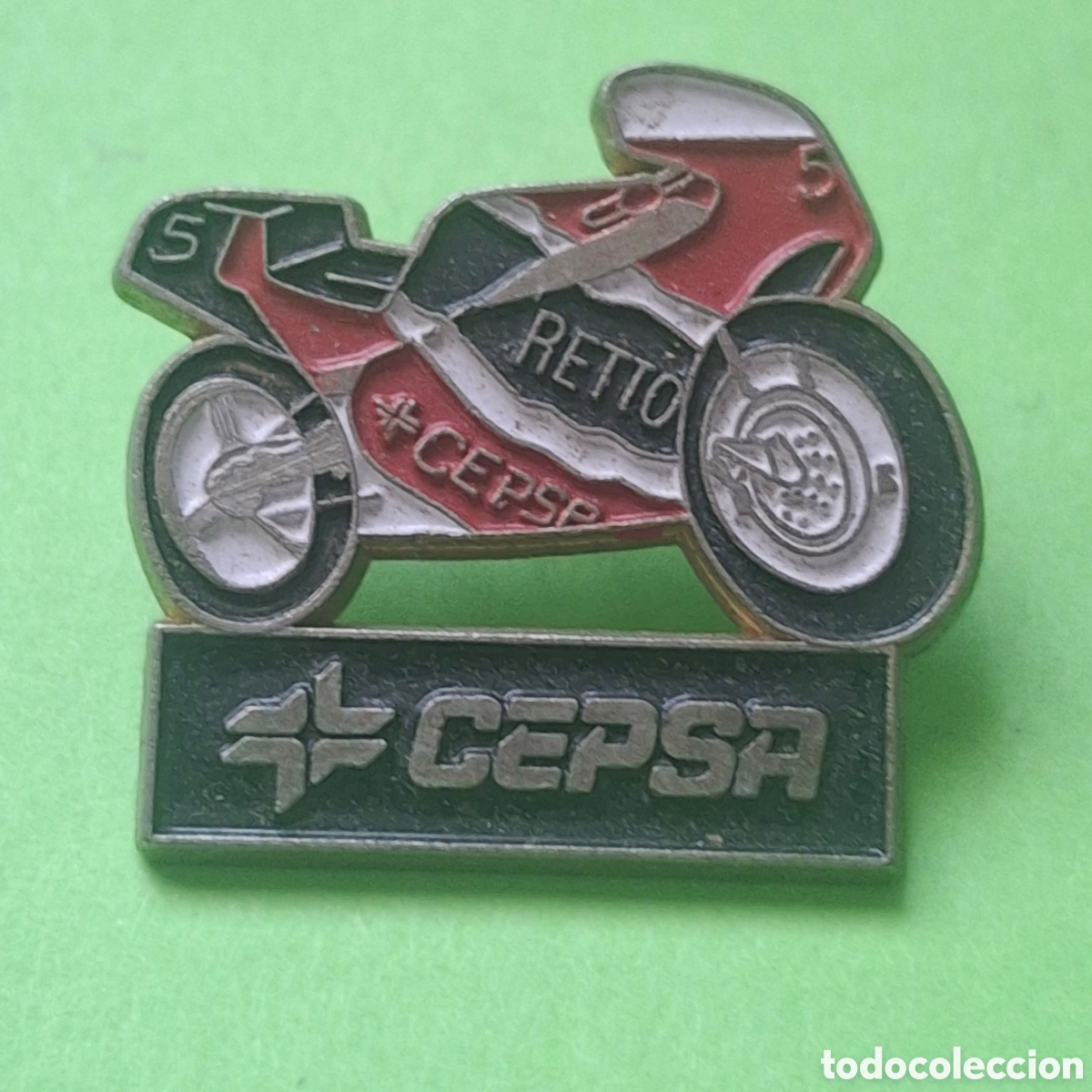 Pins de colecci&oacute;n: PIN - CEPSA LUBRICANTES MOTO MOTOCICLISMO - TEMATICA MOTOR MOTORCYCLE GP