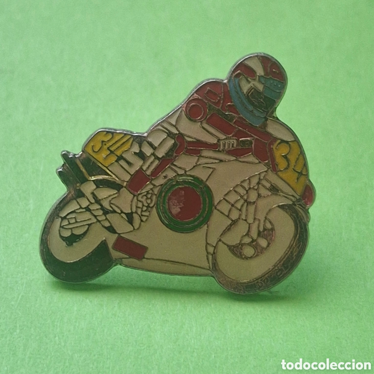 Pins de colecci&oacute;n: PIN - MOTO MOTOCICLISMO - SUZUKI 34 KEWIN SHWANTZ ? - TEMATICA MOTOR MOTORCYCLE GP