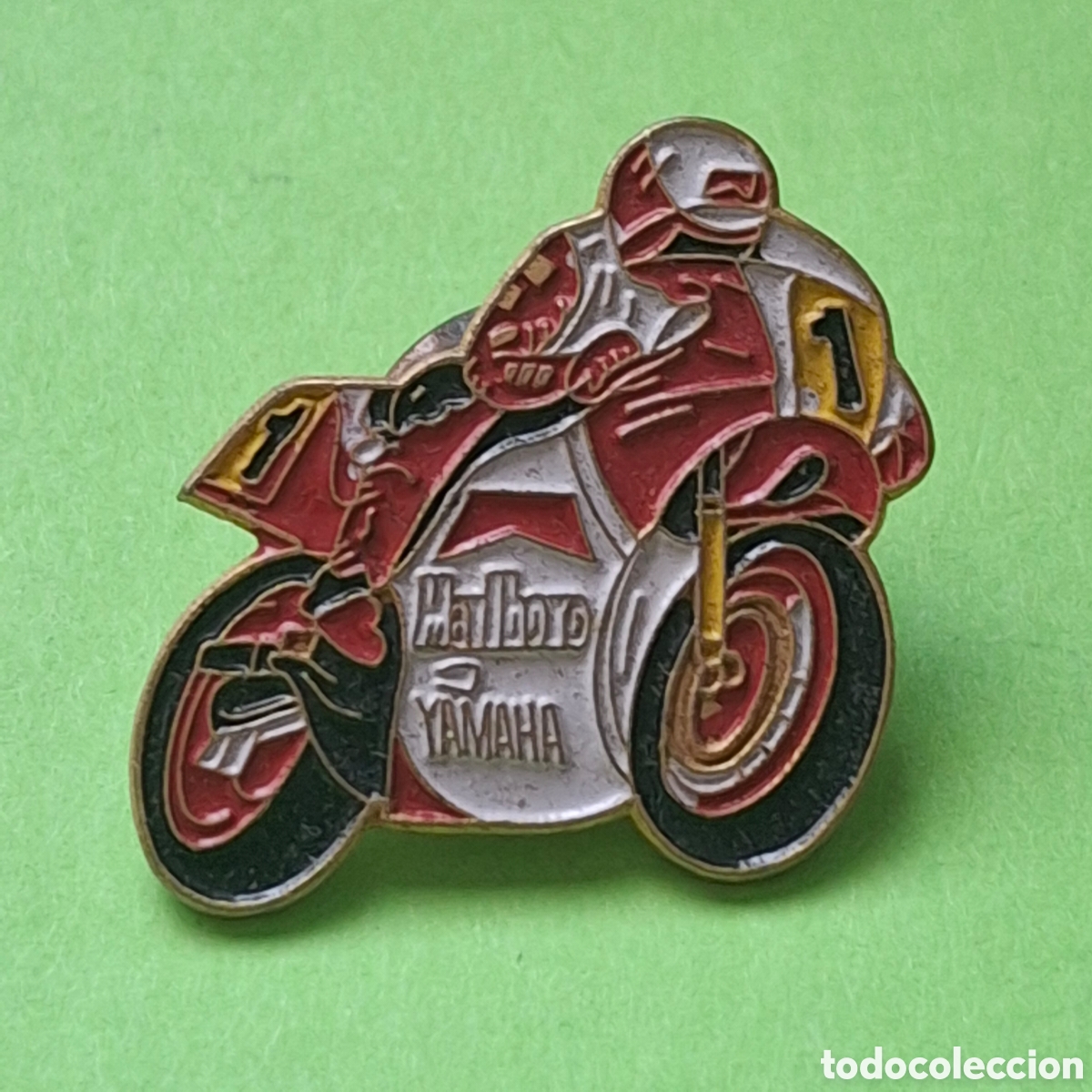 Pins de colecci&oacute;n: PIN - MOTO MOTOCICLISMO - YAMAHA MARLBORO - TEMATICA MOTOR MOTORCYCLE GP
