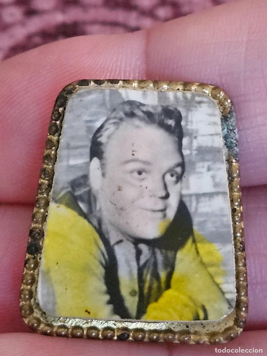 Pins de colecci&oacute;n: Antiguo Broche/ Pin Imperdible Del Actor Estadounidense James Cagney.