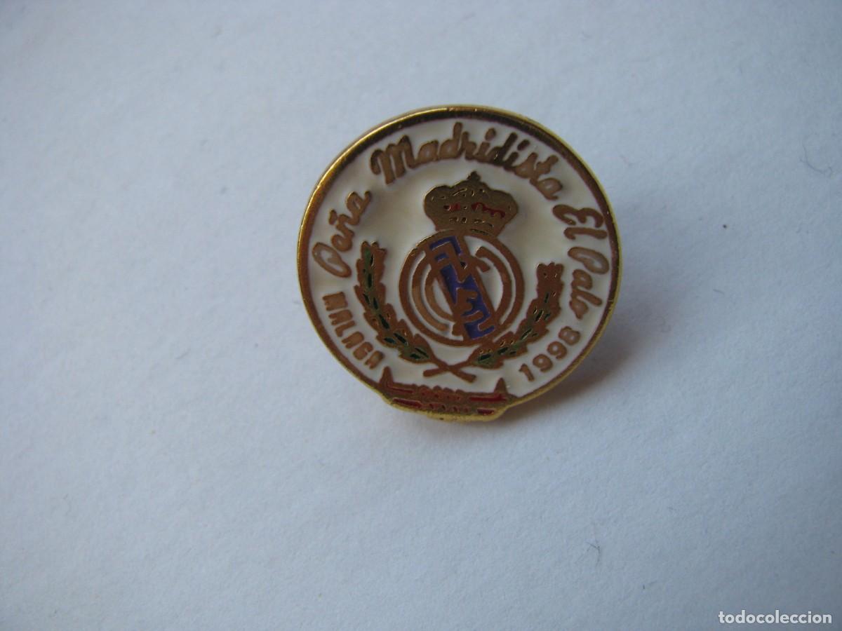 Pins de colecci&oacute;n: PIN DE LA PE&Ntilde;A MADRIDISTA EL PALO, MALAGA 1998. REAL MADRID