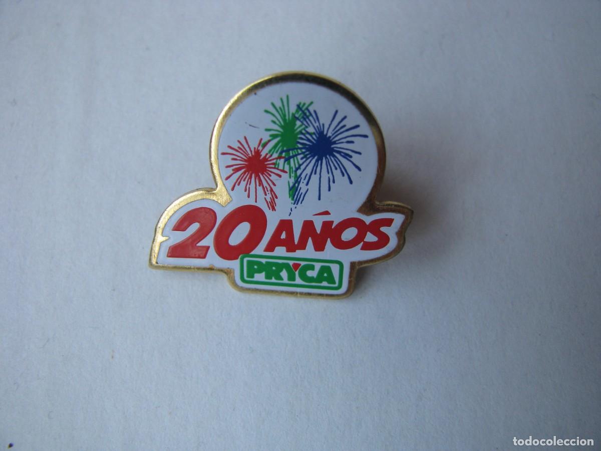 Pins de colecci&oacute;n: PIN DE 20 A&Ntilde;OS DE PRYCA