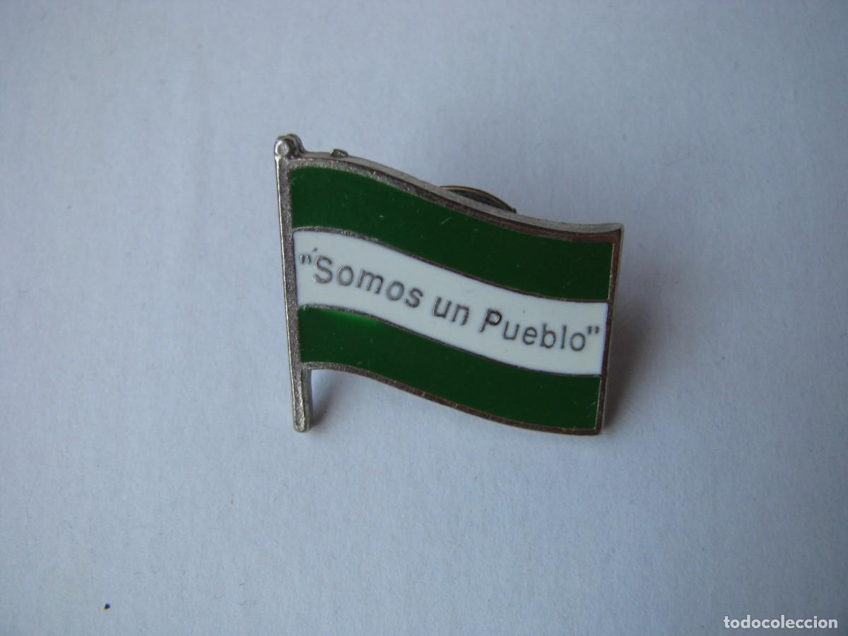 Pins de colecci&oacute;n: PIN SOMOS UN PUEBLO. ANDALUCIA