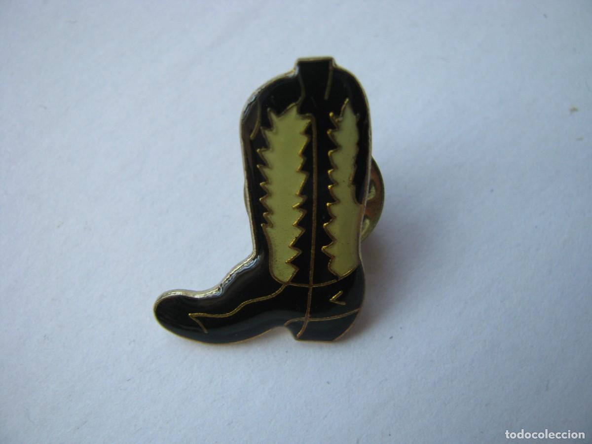 Pins de colecci&oacute;n: PIN DE BOTA VAQUERO. EE.UU.