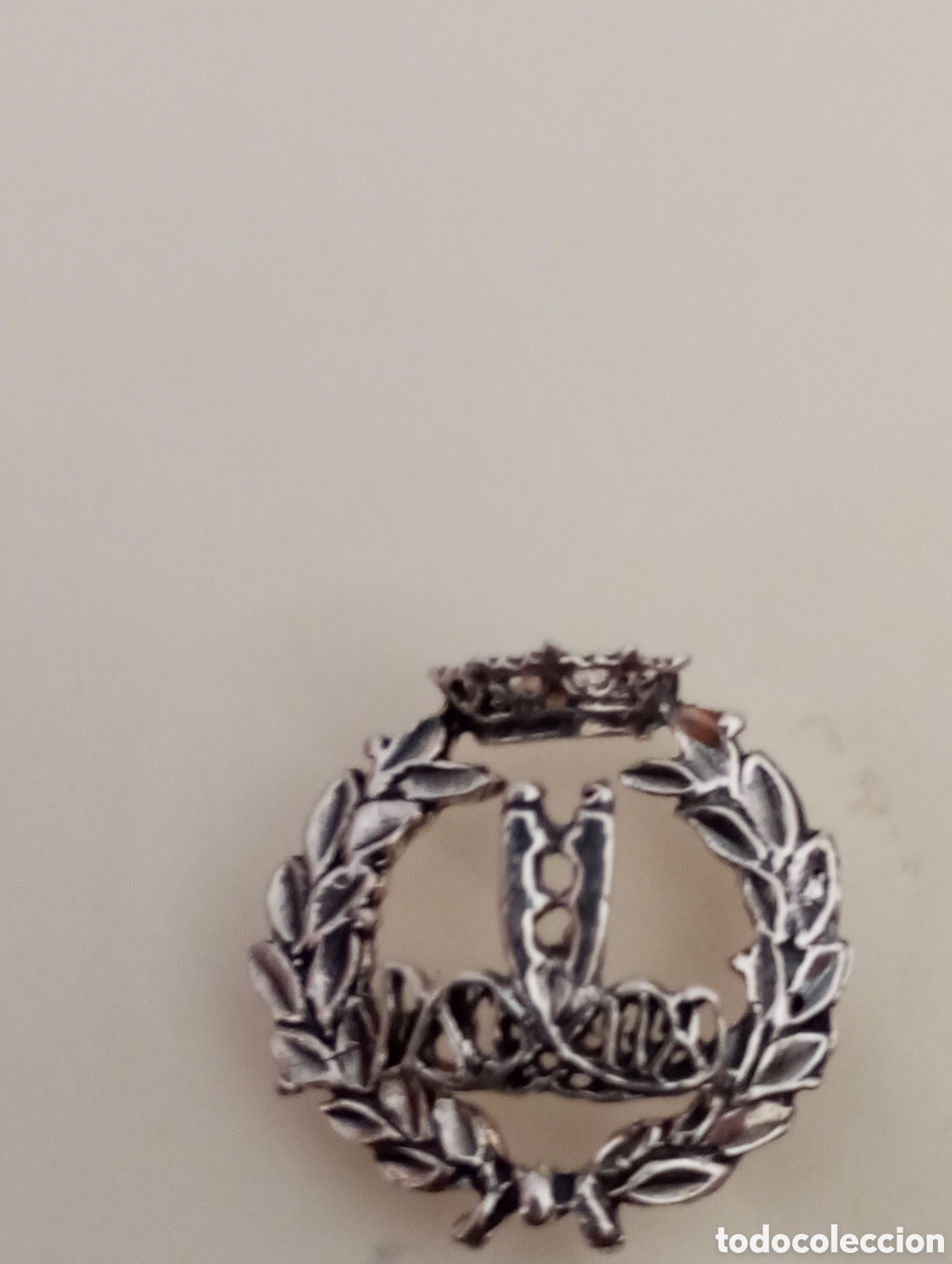 Pins de colecci&oacute;n: Insignia de solapa del Colegio Oficial de Bioqu&iacute;mica.no pega En im&aacute;n,posible sea de plata