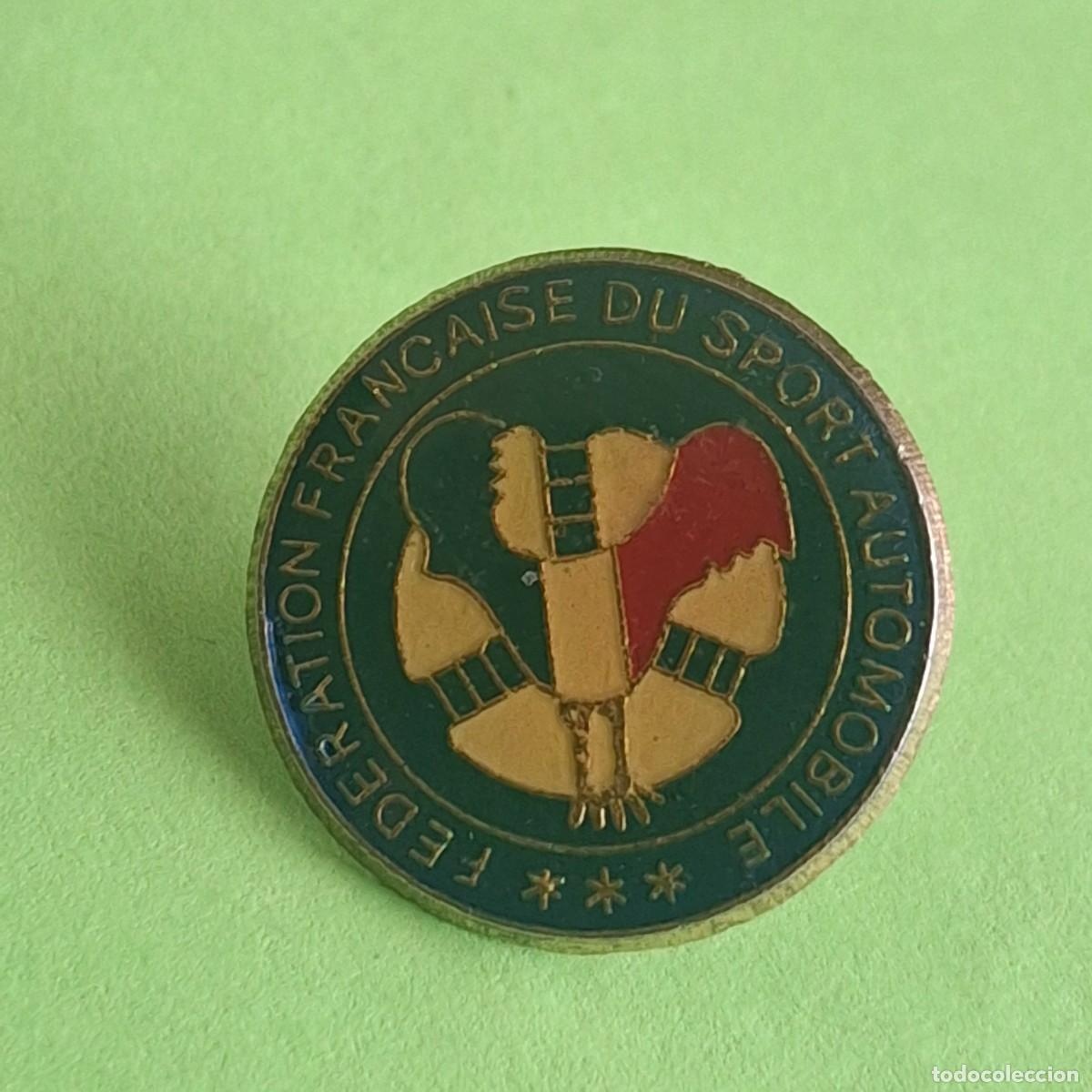 Pins de colecci&oacute;n: PIN - FEDERATION FRANCAISE DU SPORT AUTOMOBILE - FEDERACION FRANCESA AUTOMOVIL - TEMATICA MOTOR