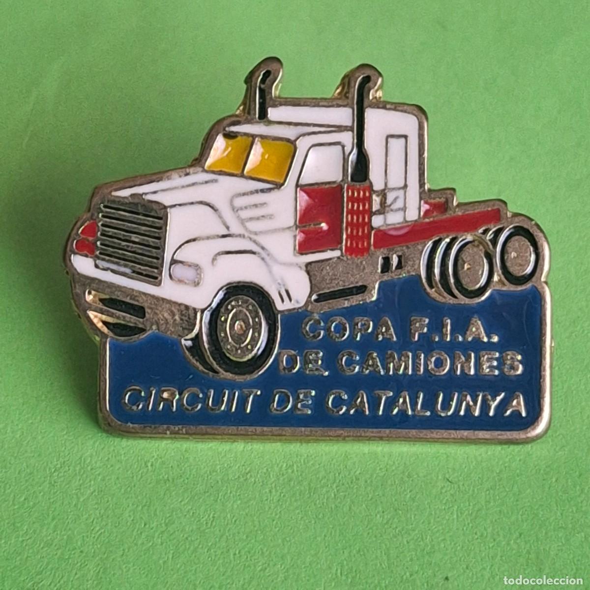 Pins de colecci&oacute;n: PIN - COPA FIA DE CAMIONES CIRCUIT DE CATALUNYA - CAMION MONTMELO CIRCUITO TEMATICA MOTOR AUTOMOVIL