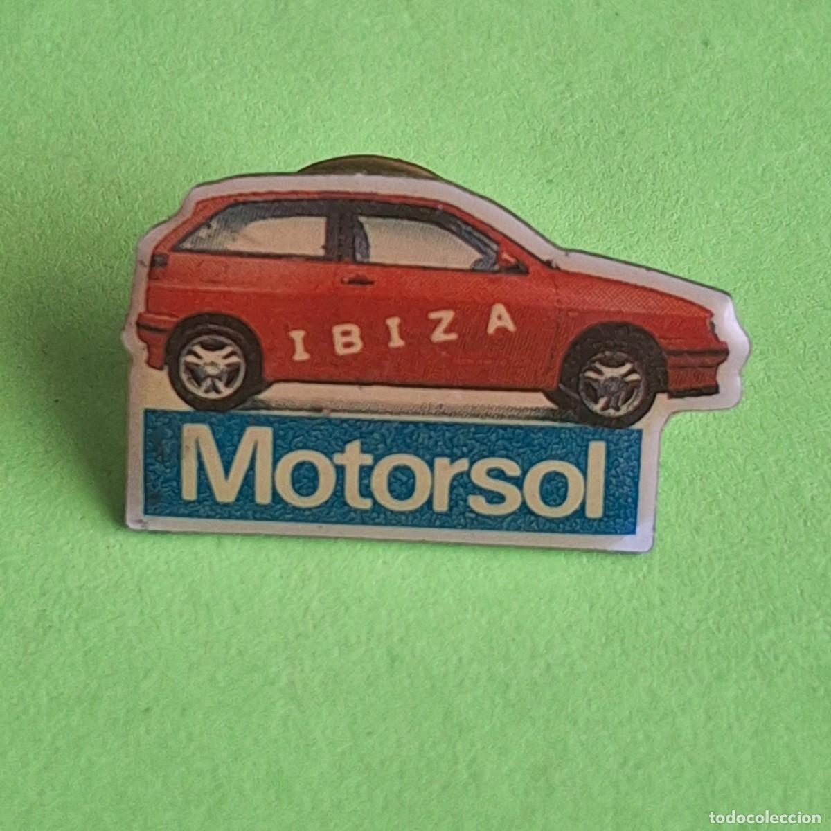 Pins de colecci&oacute;n: PIN - SEAT IBIZA MOTORSOL - TEMATICA MOTOR AUTOMOVIL COCHE
