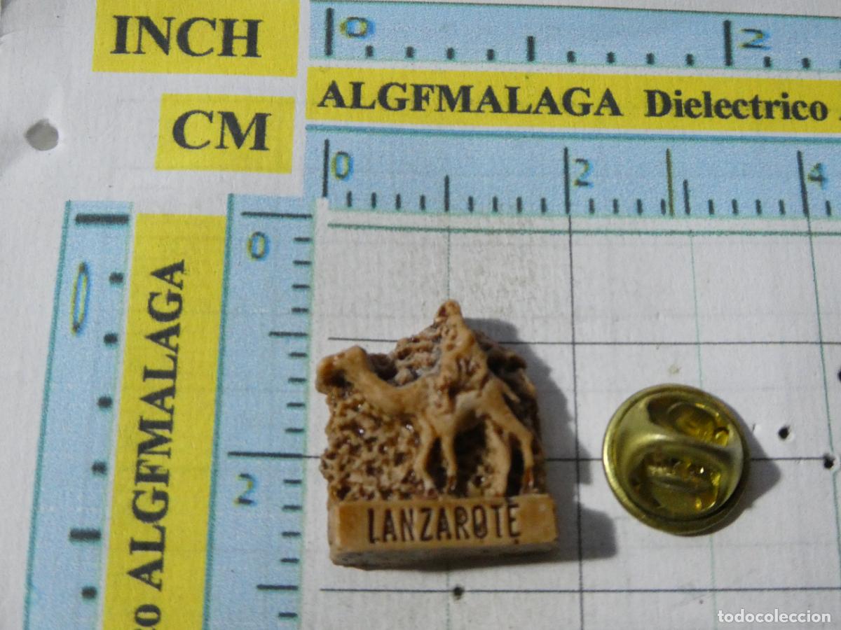 Pins de colecci&oacute;n: PIN DE TURISMO. LANZAROTE ISLAS CANARIAS. RELIEVE