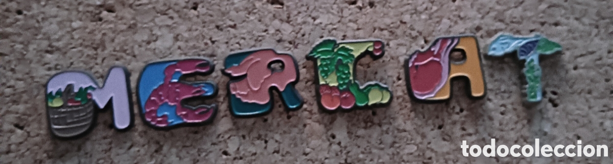 Pins de colecci&oacute;n: COLECCION PINS MERCATS DE BARCELONA