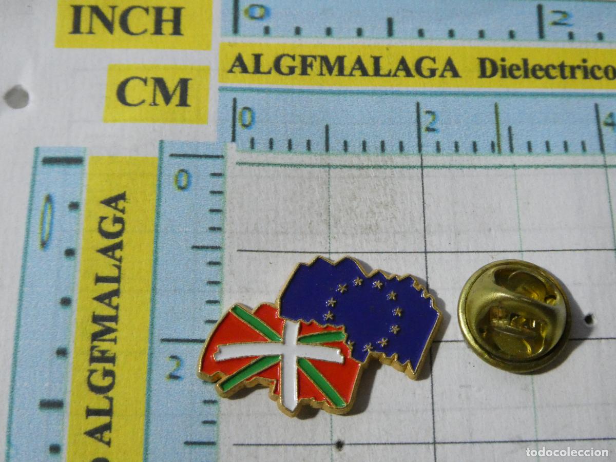 Pins de colecci&oacute;n: PIN TURISMO BANDERAS. EUROPA PAIS VASCO