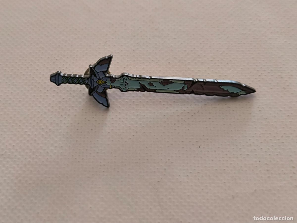 Pins de colecci&oacute;n: PIN ZELDA BREATH OF THE WILD COLLECTOR PINS - SWORD - ESPADA DE LINK - NINTENDO - ENAMEL PIN (347B)