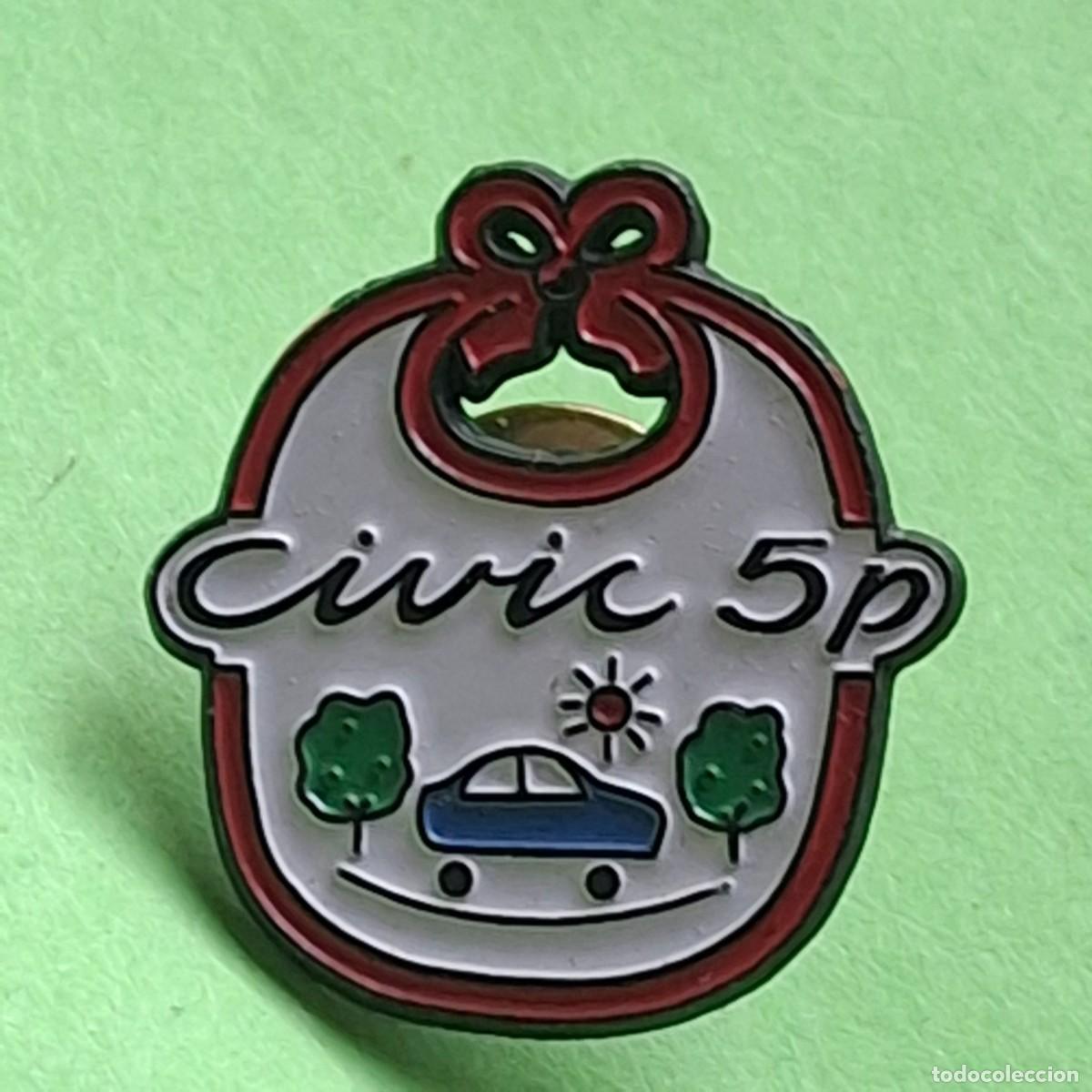 Pins de colecci&oacute;n: PIN - HONDA CIVIC 5P 5 PUERTAS - TEMATICA MOTOR AUTOMOVIL COCHE AUTO