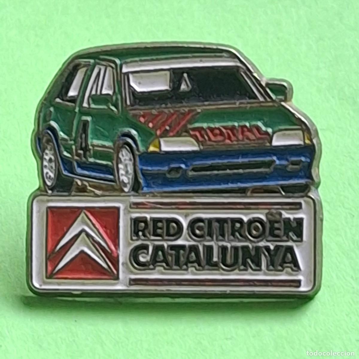 Pins de colecci&oacute;n: PIN - CITROEN AX RED CITROEN CATALUNYA - TEMATICA MOTOR AUTOMOVIL COCHE AUTO